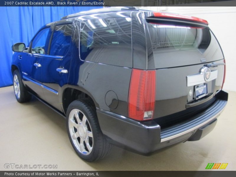 Black Raven / Ebony/Ebony 2007 Cadillac Escalade AWD
