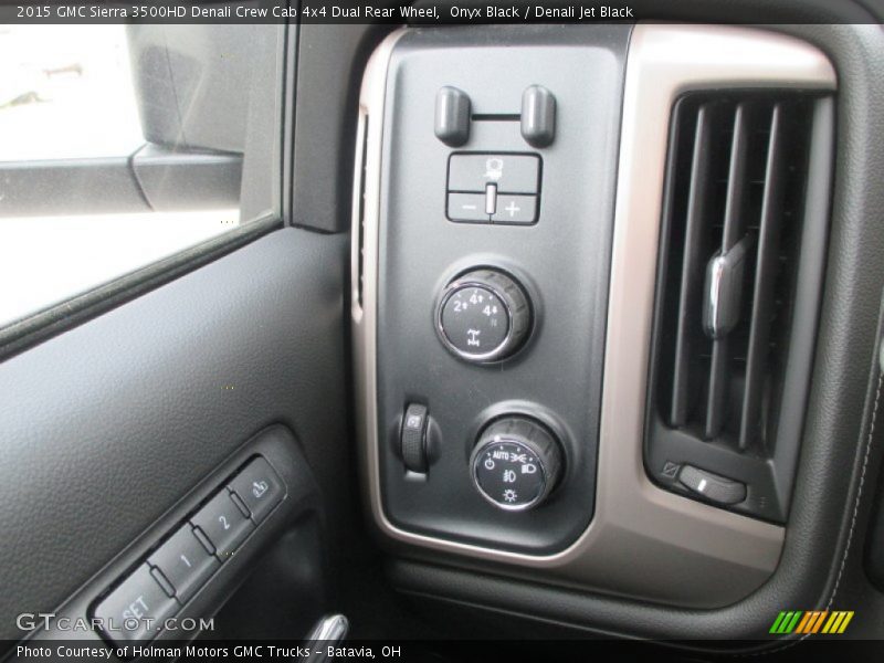 Controls of 2015 Sierra 3500HD Denali Crew Cab 4x4 Dual Rear Wheel