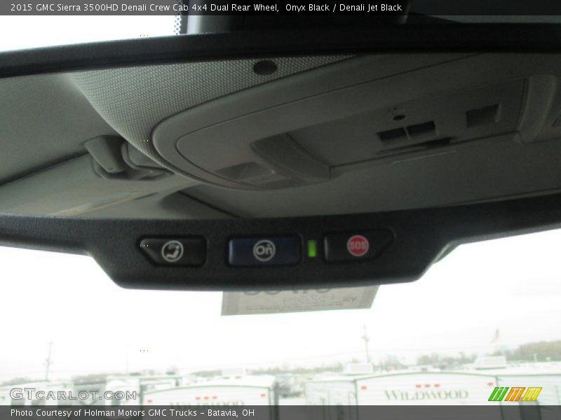Onyx Black / Denali Jet Black 2015 GMC Sierra 3500HD Denali Crew Cab 4x4 Dual Rear Wheel
