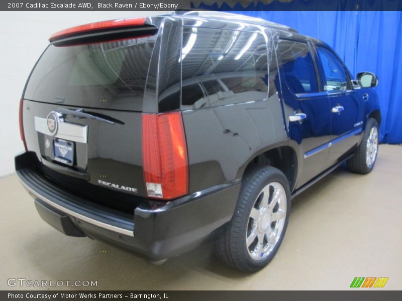 Black Raven / Ebony/Ebony 2007 Cadillac Escalade AWD