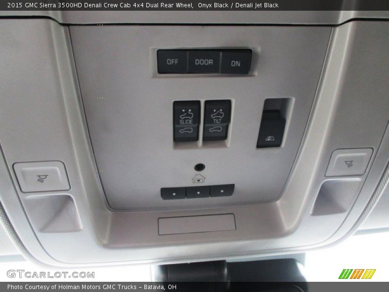 Onyx Black / Denali Jet Black 2015 GMC Sierra 3500HD Denali Crew Cab 4x4 Dual Rear Wheel