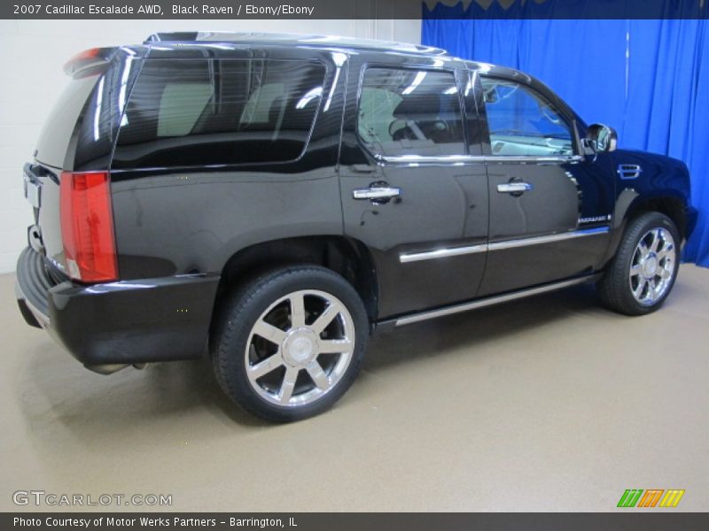 Black Raven / Ebony/Ebony 2007 Cadillac Escalade AWD