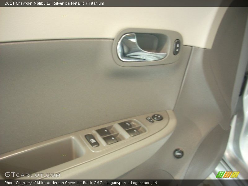 Silver Ice Metallic / Titanium 2011 Chevrolet Malibu LS