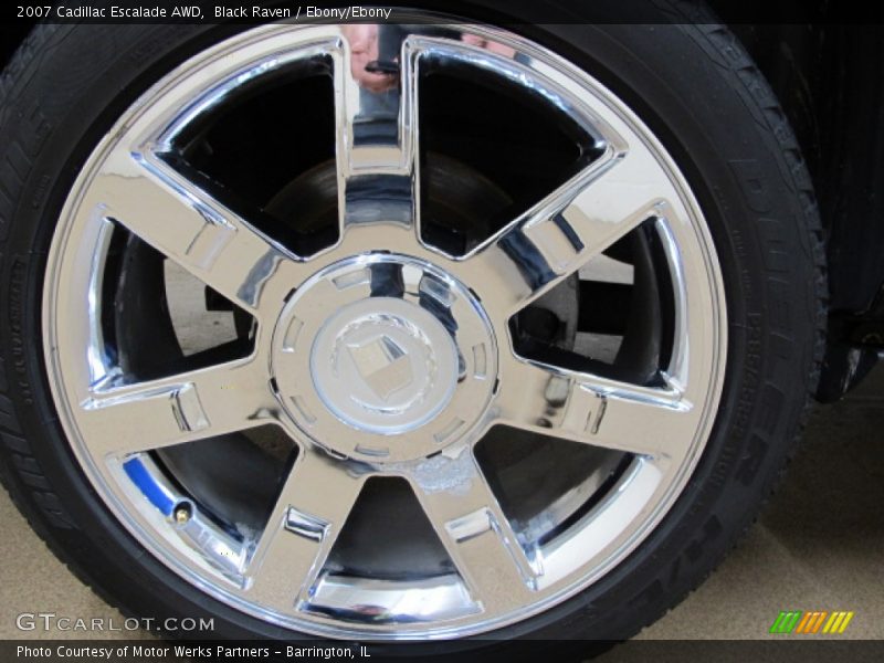 Black Raven / Ebony/Ebony 2007 Cadillac Escalade AWD