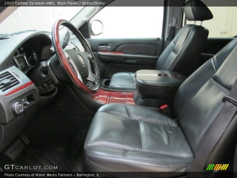 Black Raven / Ebony/Ebony 2007 Cadillac Escalade AWD