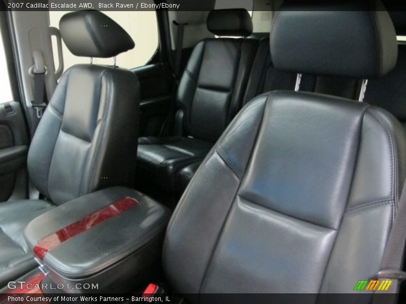 Black Raven / Ebony/Ebony 2007 Cadillac Escalade AWD