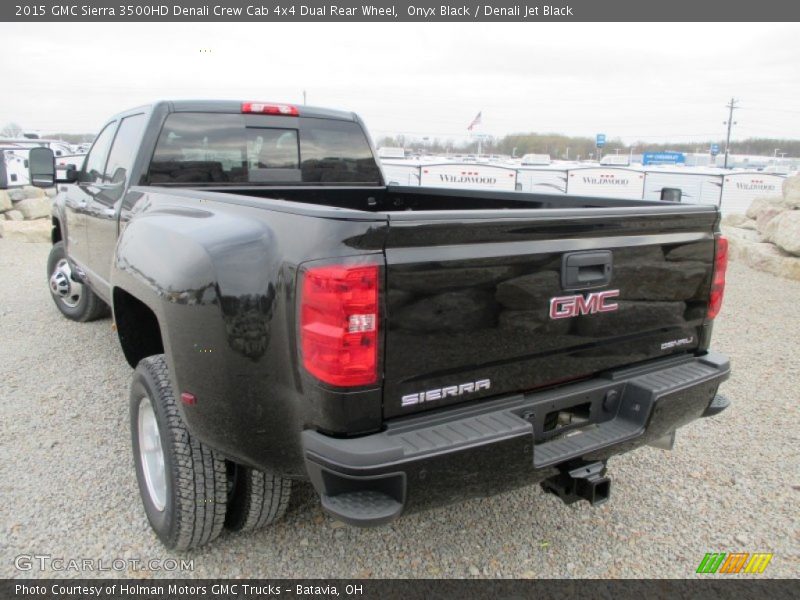  2015 Sierra 3500HD Denali Crew Cab 4x4 Dual Rear Wheel Onyx Black