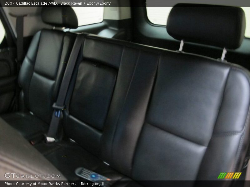 Black Raven / Ebony/Ebony 2007 Cadillac Escalade AWD