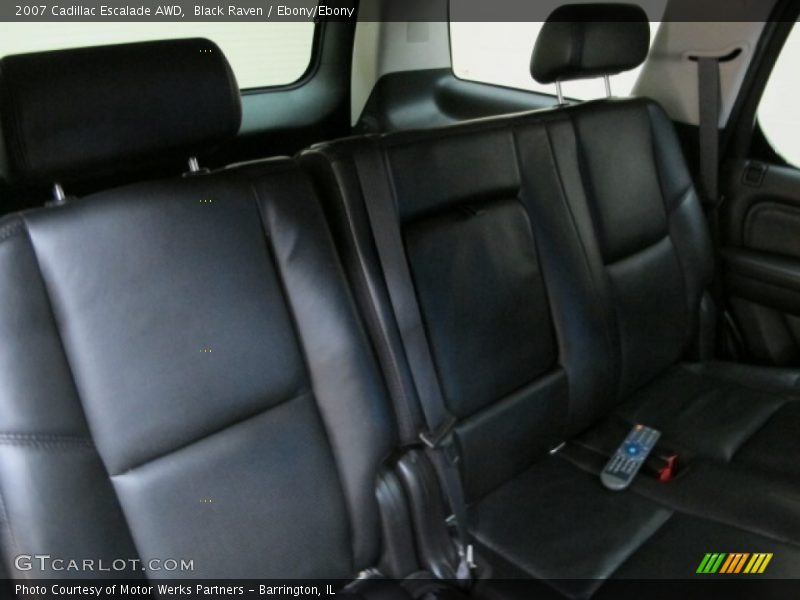 Black Raven / Ebony/Ebony 2007 Cadillac Escalade AWD