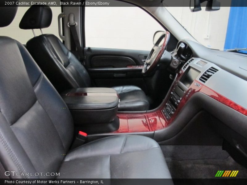 Black Raven / Ebony/Ebony 2007 Cadillac Escalade AWD