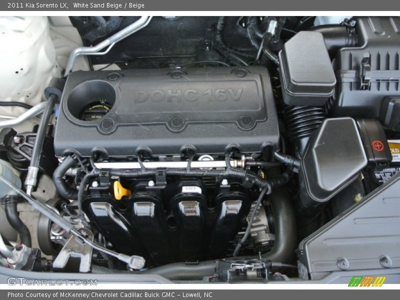 White Sand Beige / Beige 2011 Kia Sorento LX