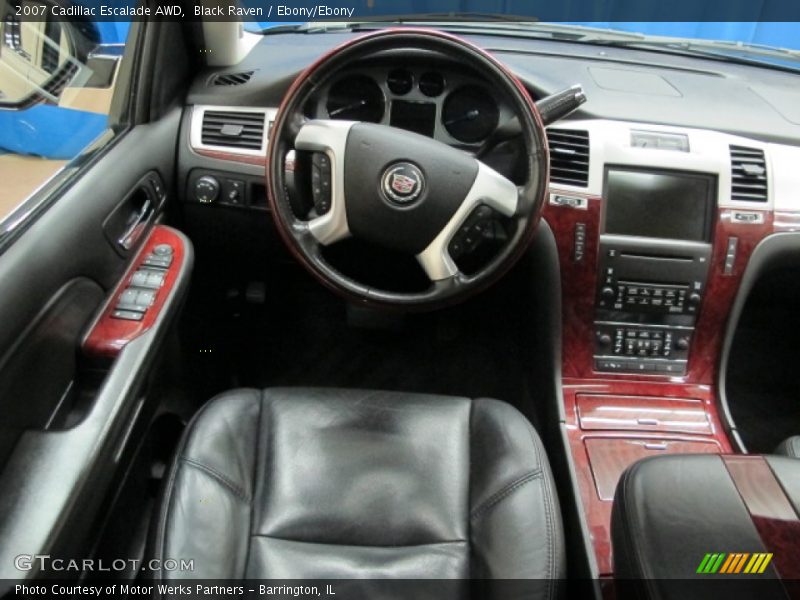 Black Raven / Ebony/Ebony 2007 Cadillac Escalade AWD