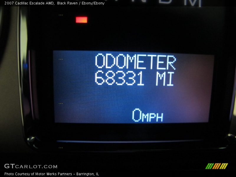 Black Raven / Ebony/Ebony 2007 Cadillac Escalade AWD