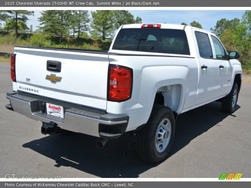 Summit White / Jet Black/Dark Ash 2015 Chevrolet Silverado 2500HD WT Crew Cab