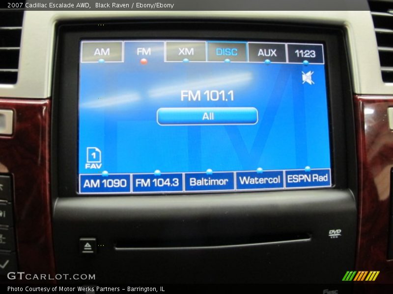 Black Raven / Ebony/Ebony 2007 Cadillac Escalade AWD