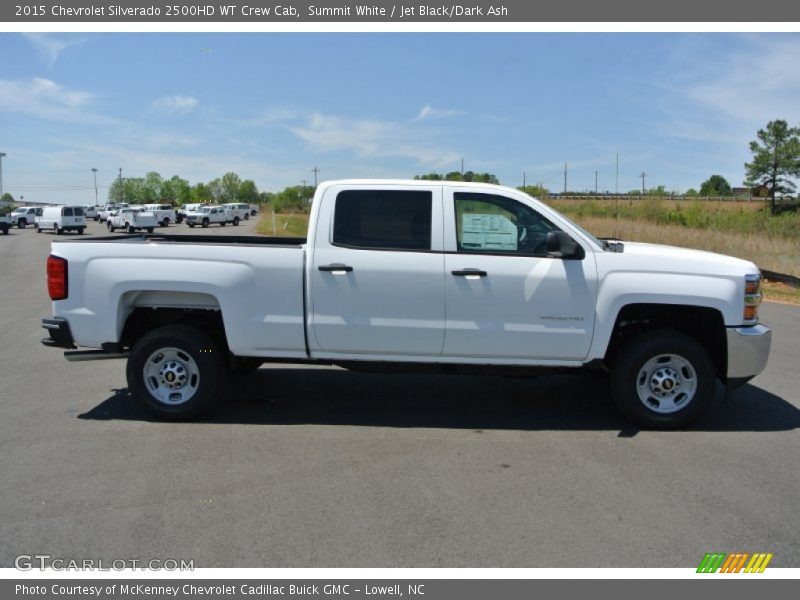 Summit White / Jet Black/Dark Ash 2015 Chevrolet Silverado 2500HD WT Crew Cab