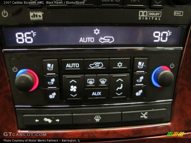 Black Raven / Ebony/Ebony 2007 Cadillac Escalade AWD