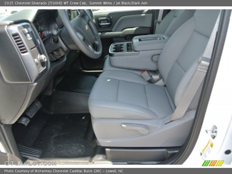 Summit White / Jet Black/Dark Ash 2015 Chevrolet Silverado 2500HD WT Crew Cab