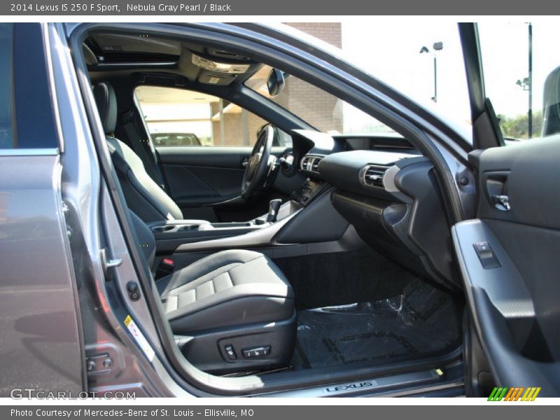 Nebula Gray Pearl / Black 2014 Lexus IS 250 F Sport