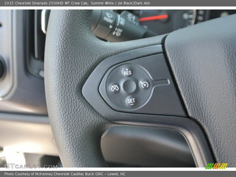 Summit White / Jet Black/Dark Ash 2015 Chevrolet Silverado 2500HD WT Crew Cab