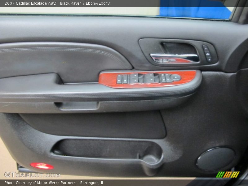 Black Raven / Ebony/Ebony 2007 Cadillac Escalade AWD