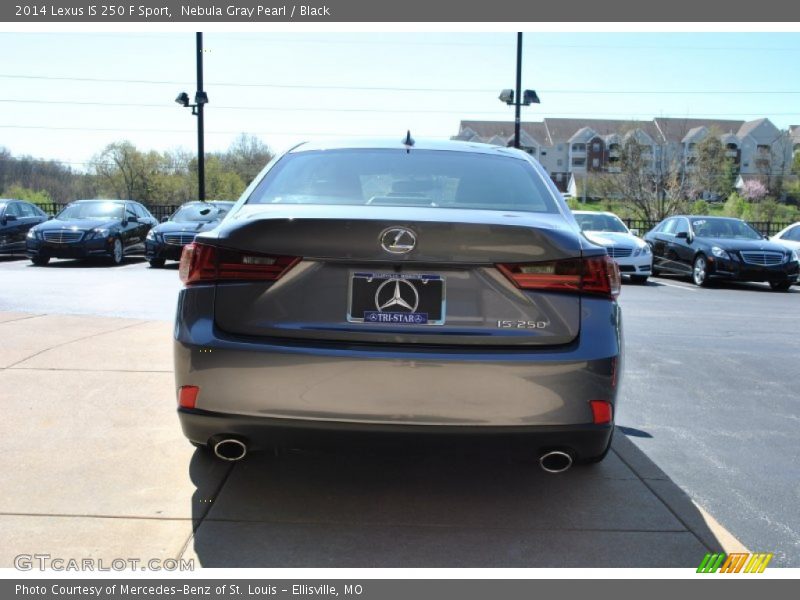 Nebula Gray Pearl / Black 2014 Lexus IS 250 F Sport
