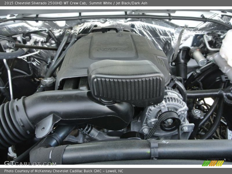 Summit White / Jet Black/Dark Ash 2015 Chevrolet Silverado 2500HD WT Crew Cab