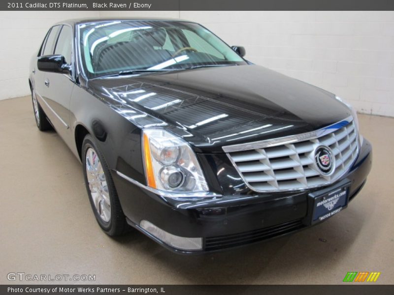 Black Raven / Ebony 2011 Cadillac DTS Platinum