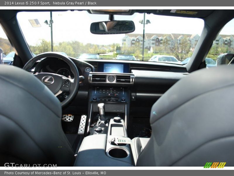 Nebula Gray Pearl / Black 2014 Lexus IS 250 F Sport