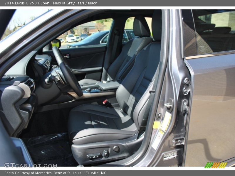 Front Seat of 2014 IS 250 F Sport