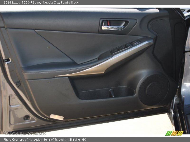 Nebula Gray Pearl / Black 2014 Lexus IS 250 F Sport