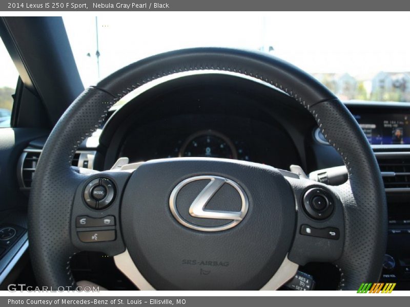 Nebula Gray Pearl / Black 2014 Lexus IS 250 F Sport