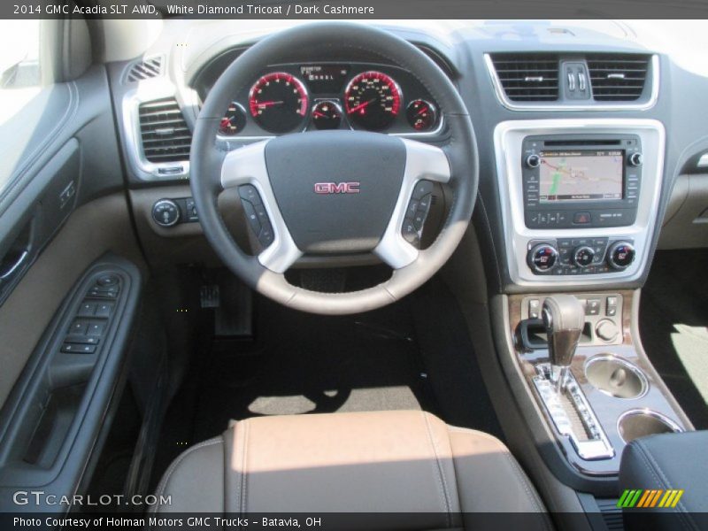 Dashboard of 2014 Acadia SLT AWD