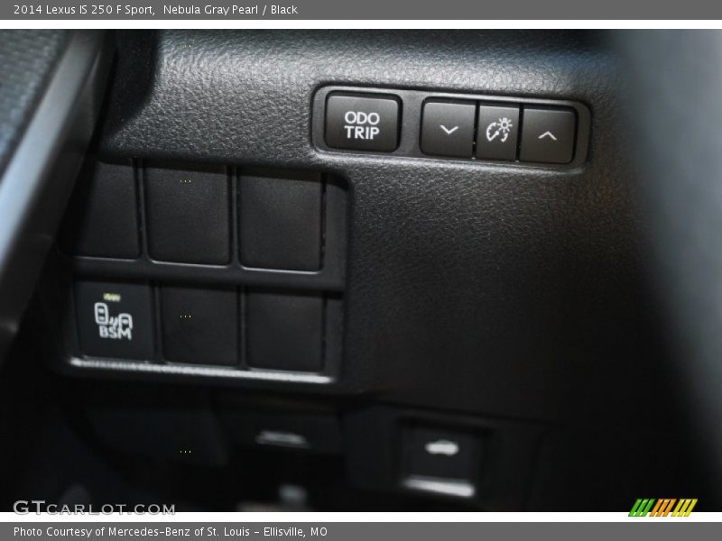Nebula Gray Pearl / Black 2014 Lexus IS 250 F Sport