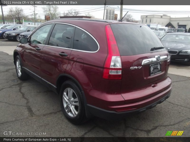 Tango Red Pearl / Black 2011 Honda CR-V EX 4WD