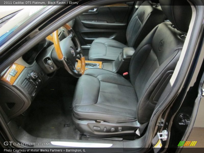 Black Raven / Ebony 2011 Cadillac DTS Platinum