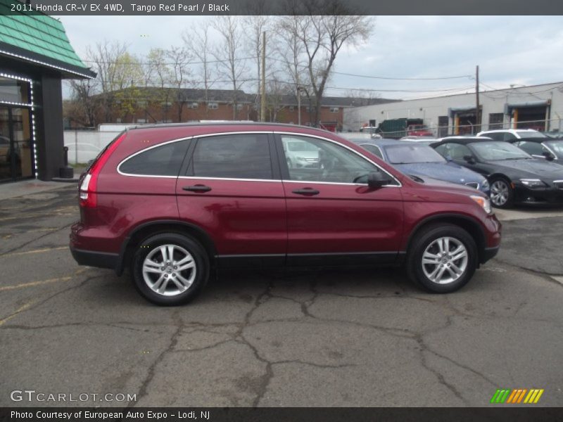 Tango Red Pearl / Black 2011 Honda CR-V EX 4WD