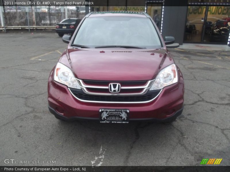 Tango Red Pearl / Black 2011 Honda CR-V EX 4WD