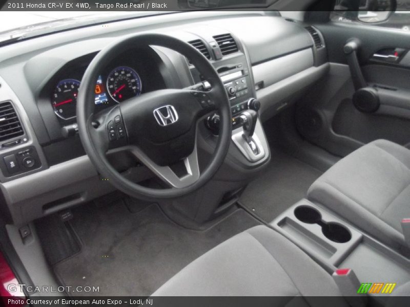 Tango Red Pearl / Black 2011 Honda CR-V EX 4WD