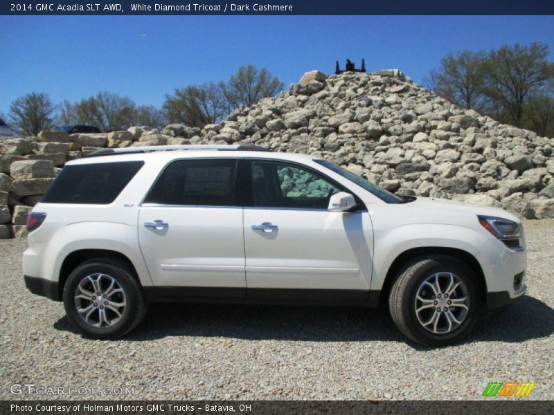  2014 Acadia SLT AWD White Diamond Tricoat
