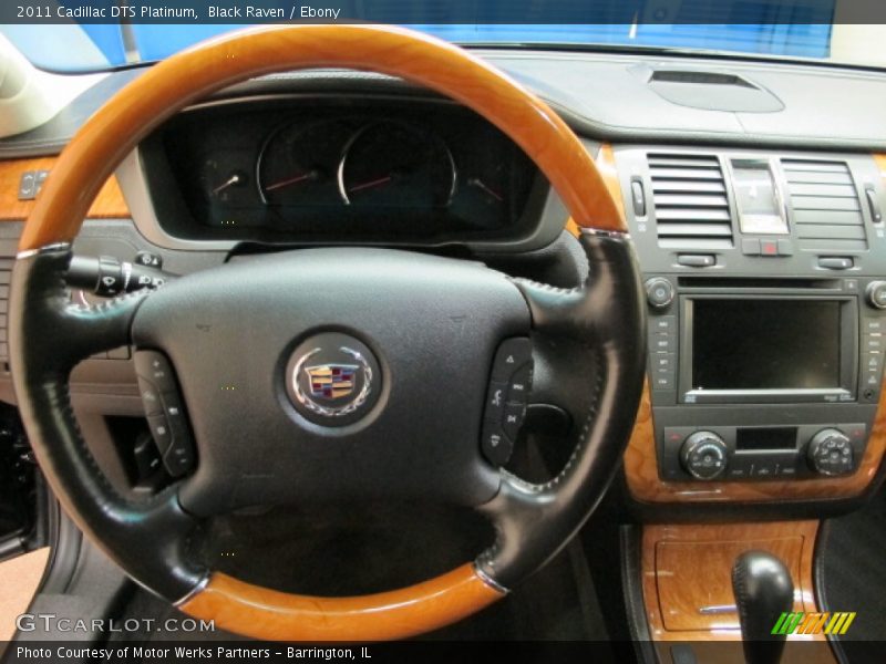 Black Raven / Ebony 2011 Cadillac DTS Platinum