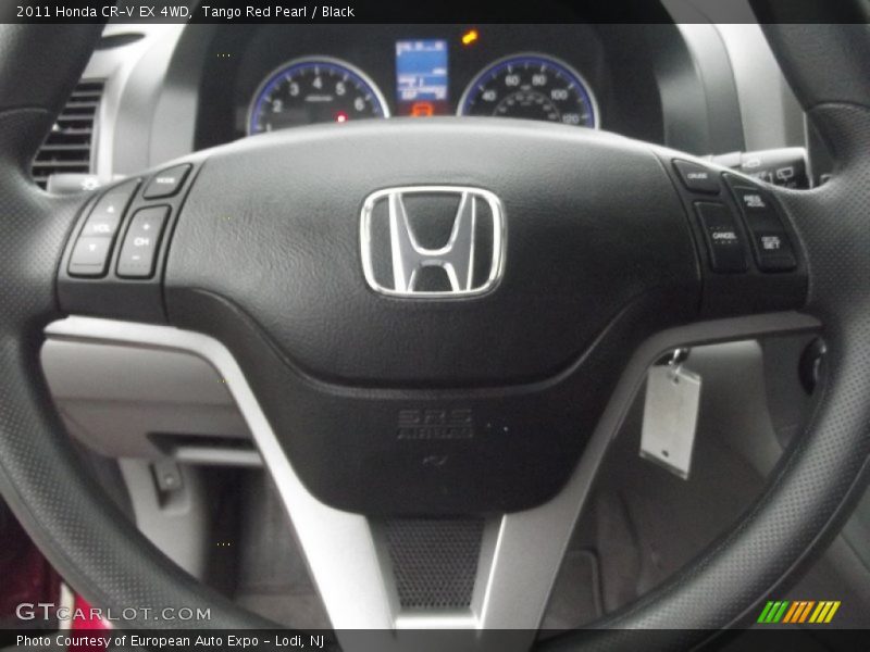 Tango Red Pearl / Black 2011 Honda CR-V EX 4WD
