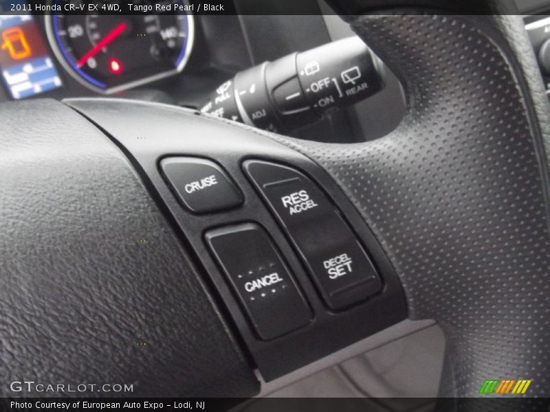 Tango Red Pearl / Black 2011 Honda CR-V EX 4WD