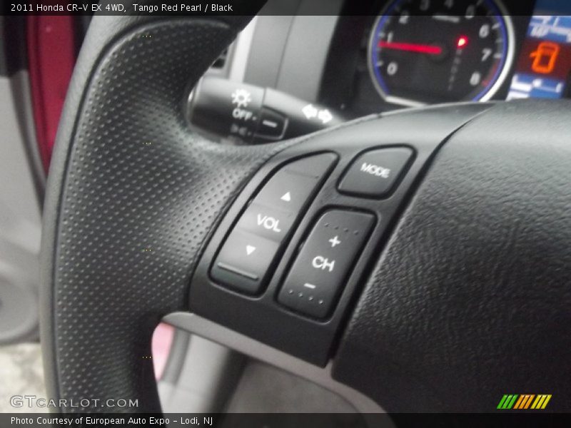 Tango Red Pearl / Black 2011 Honda CR-V EX 4WD