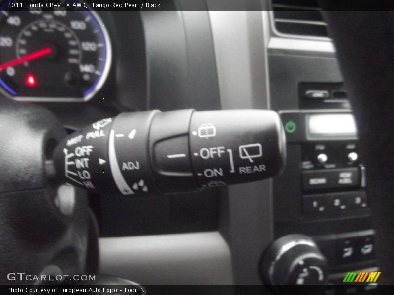 Tango Red Pearl / Black 2011 Honda CR-V EX 4WD