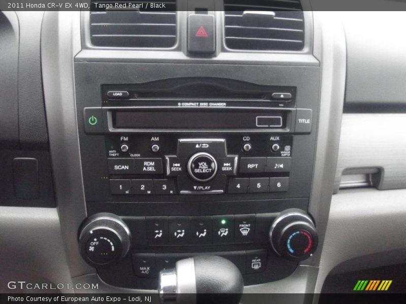 Tango Red Pearl / Black 2011 Honda CR-V EX 4WD