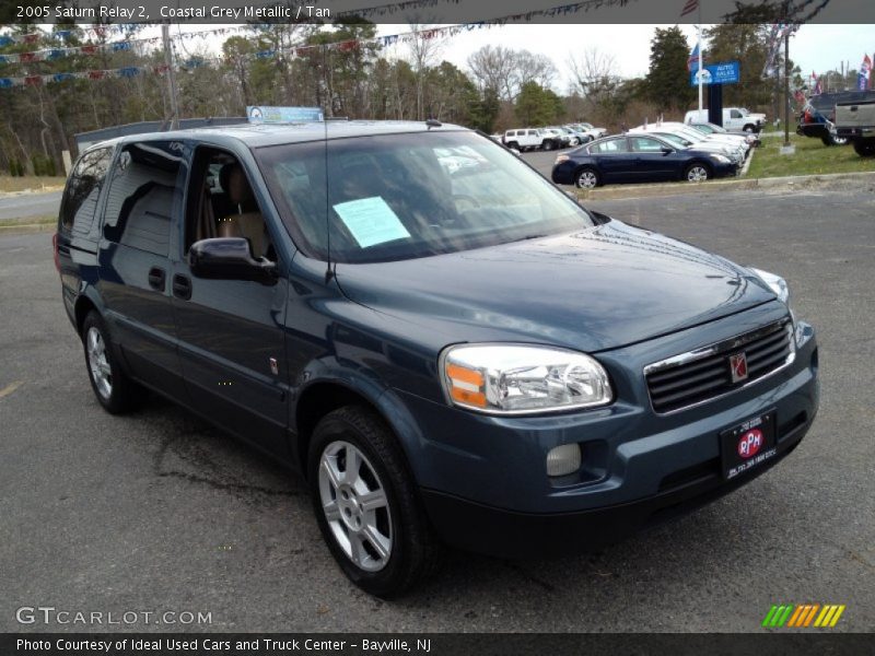 Coastal Grey Metallic / Tan 2005 Saturn Relay 2