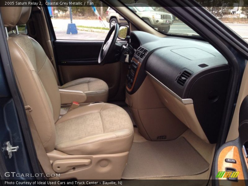 Coastal Grey Metallic / Tan 2005 Saturn Relay 2