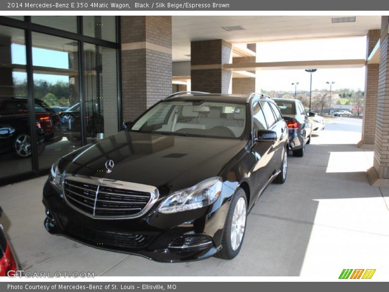 Black / Silk Beige/Espresso Brown 2014 Mercedes-Benz E 350 4Matic Wagon