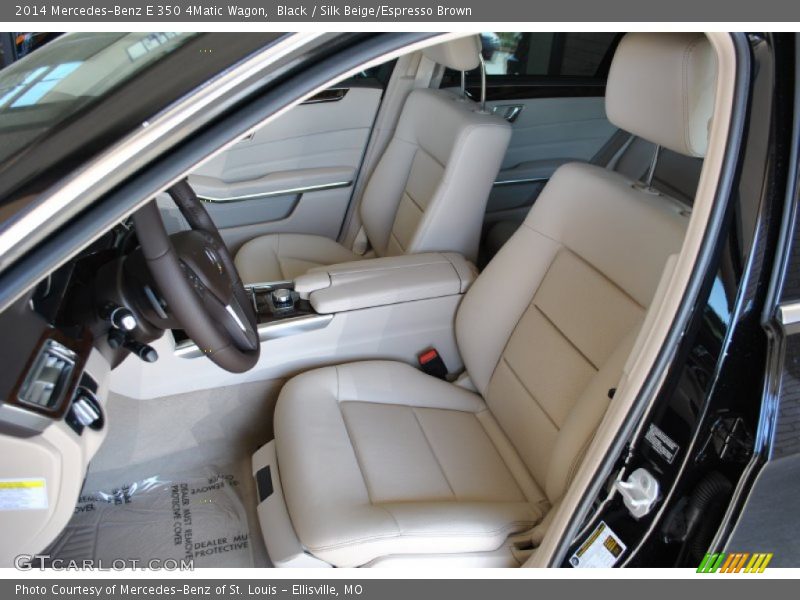 Black / Silk Beige/Espresso Brown 2014 Mercedes-Benz E 350 4Matic Wagon